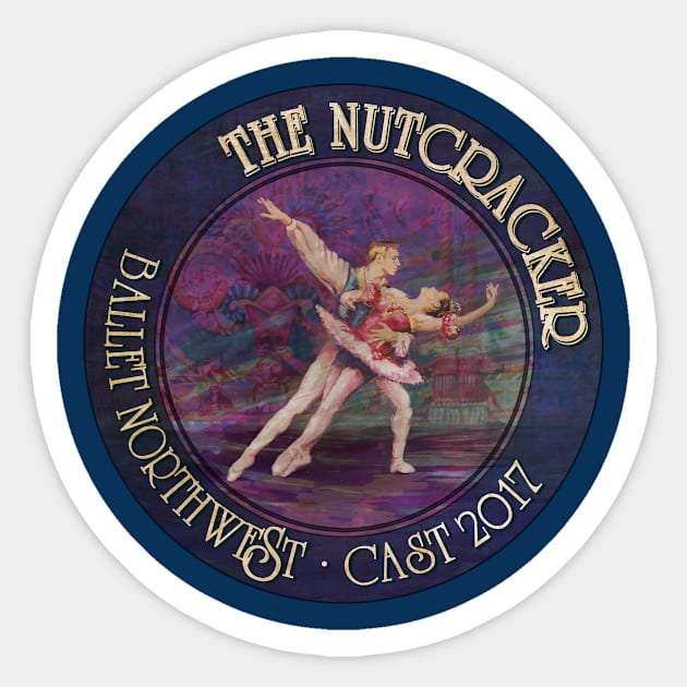 Nutcracker 2017 Cast Shirt Ballet Northwest Sticker by BalletNorthwest